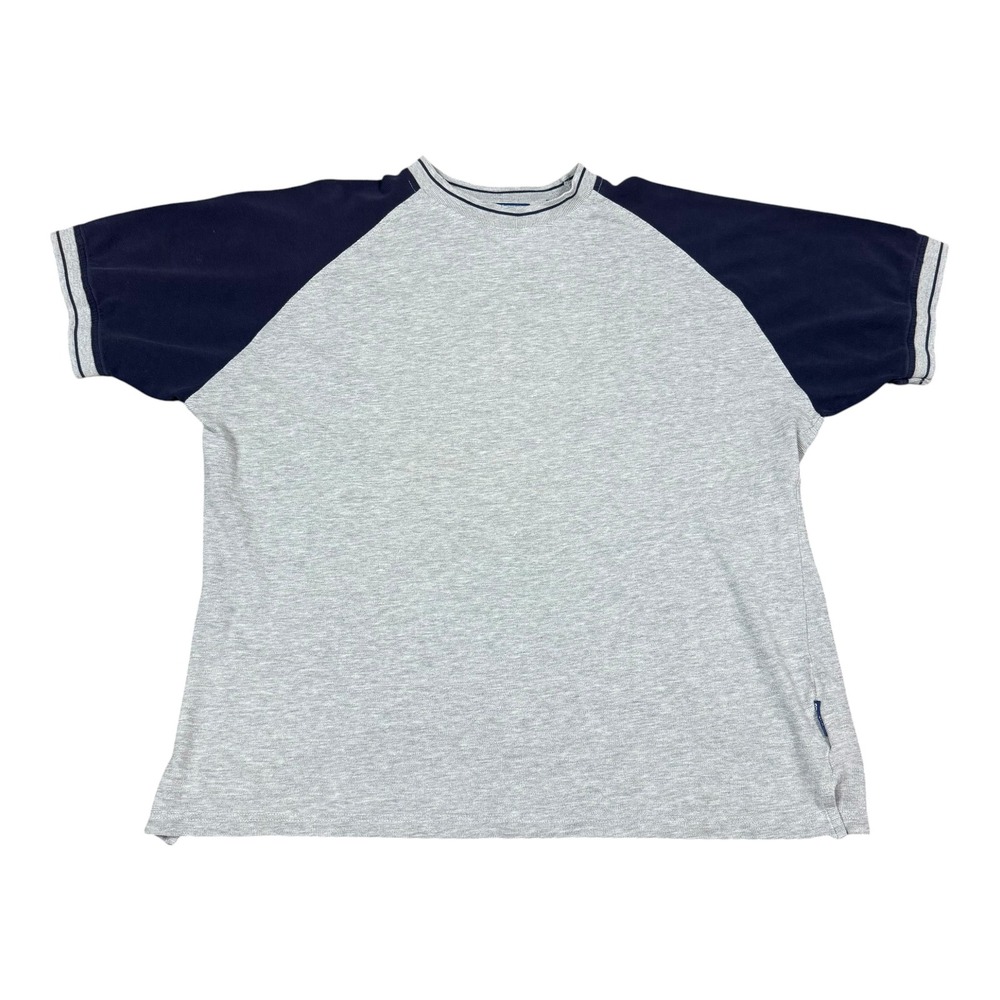 Lerros Sportswear Two Tone Raglan Cut 100% Cotton Shirt Men's Medium FLAW